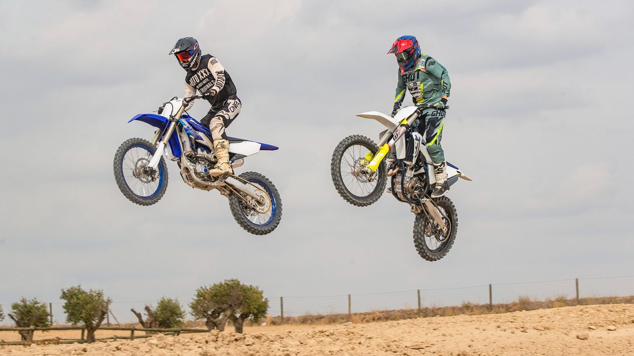 Comparativa motocross 250 4T 2020, Husqvarna FC 250 y Yamaha YZF 250