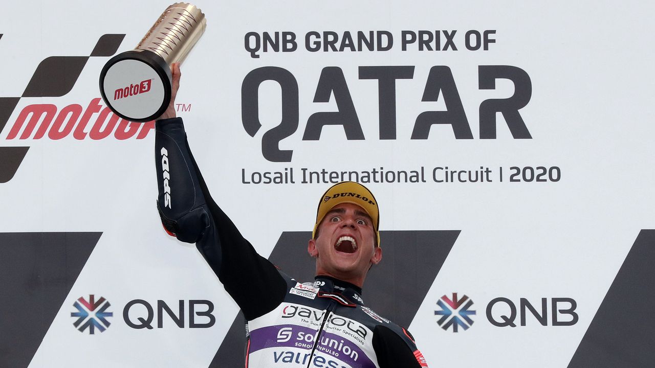Albert Arenas, victoria 100 de KTM y liderato