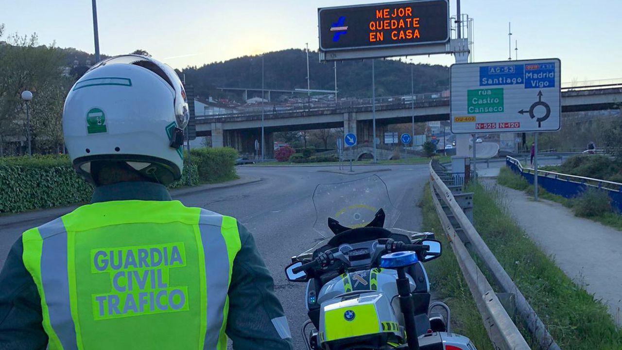 ¿Puedo utilizar mi moto en el Estado de Alarma? Mejor #QuédateEnCasa (Foto: @guardiacivil)