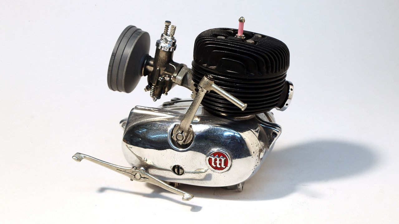 Minimotores a escala