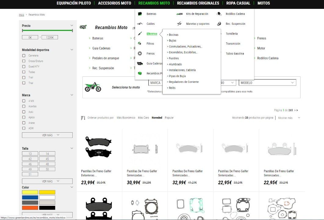 ¡Compras online y dando gas!