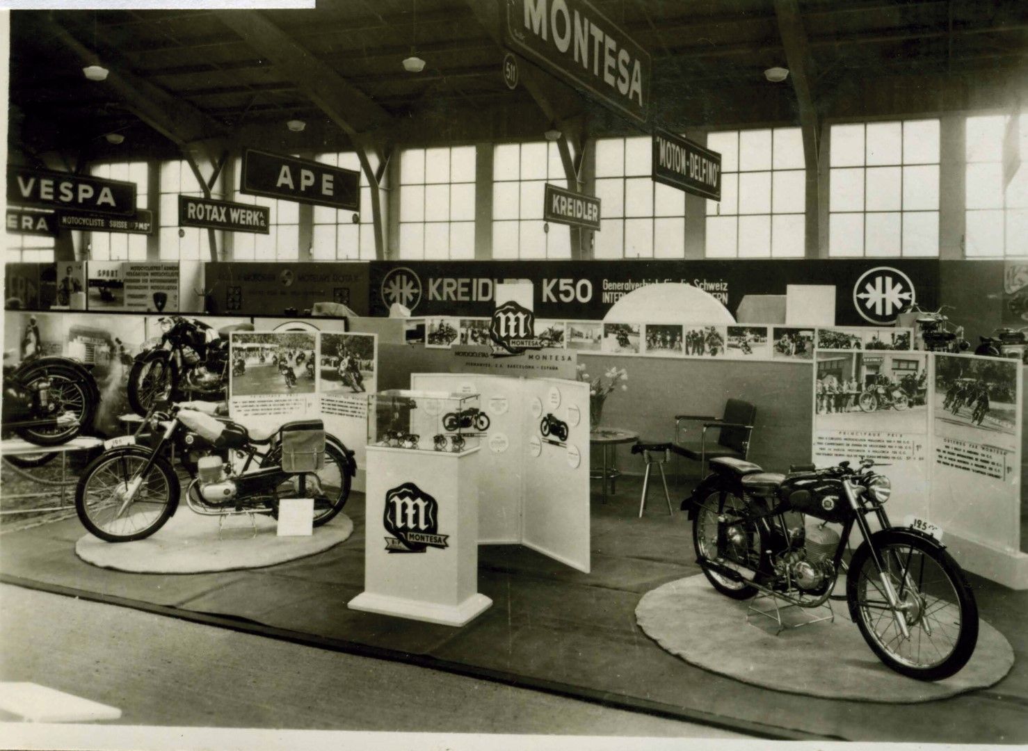 75º Aniversario de Montesa, Feria Internacional de Ginebra (1953)