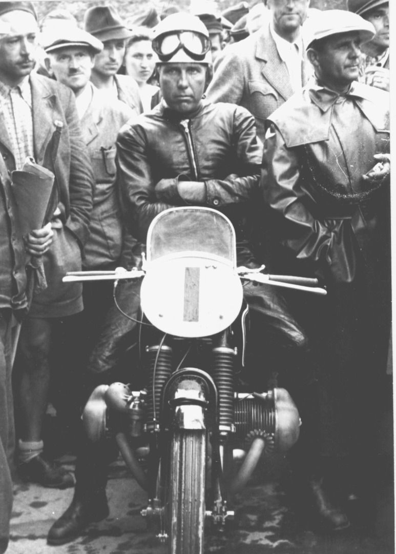 Georg Meier y la BMW 500 Kompressor