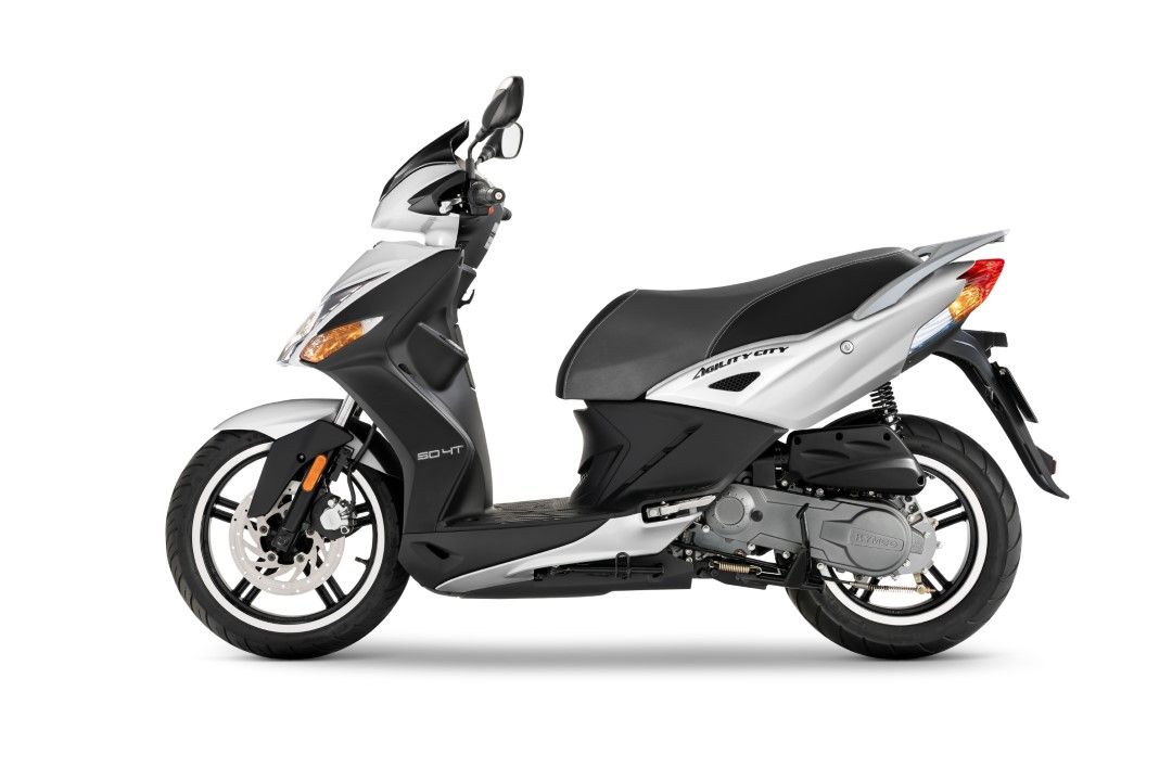 KYMCO Agility City 50.  4 tiempos. Refrigeración por aire forzado. 2.099 euros.