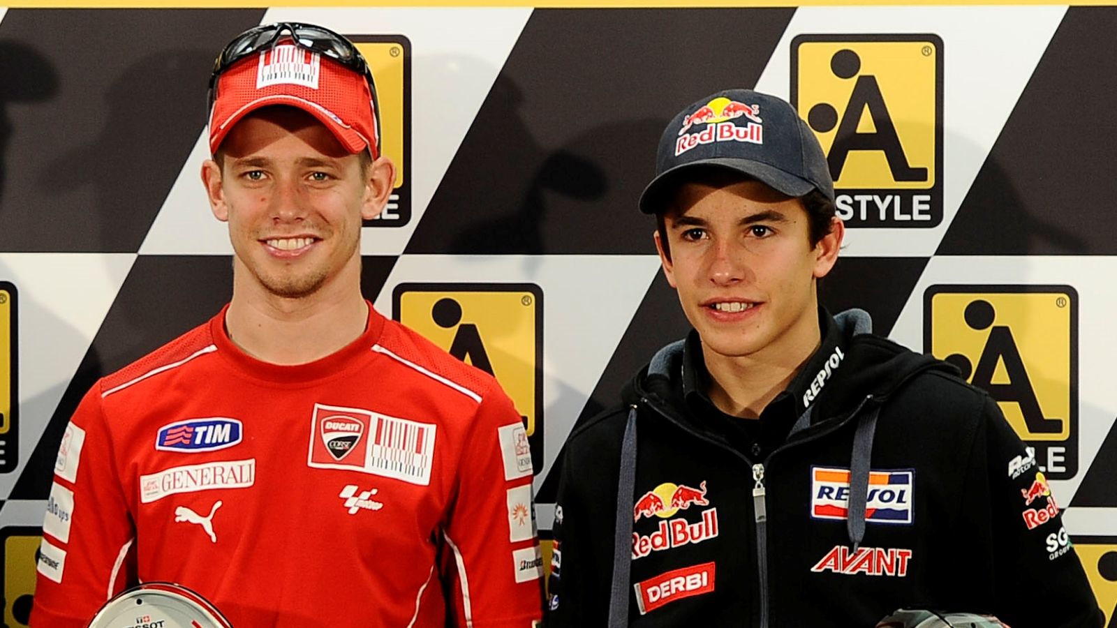 Casey Stoner y Marc Márquez