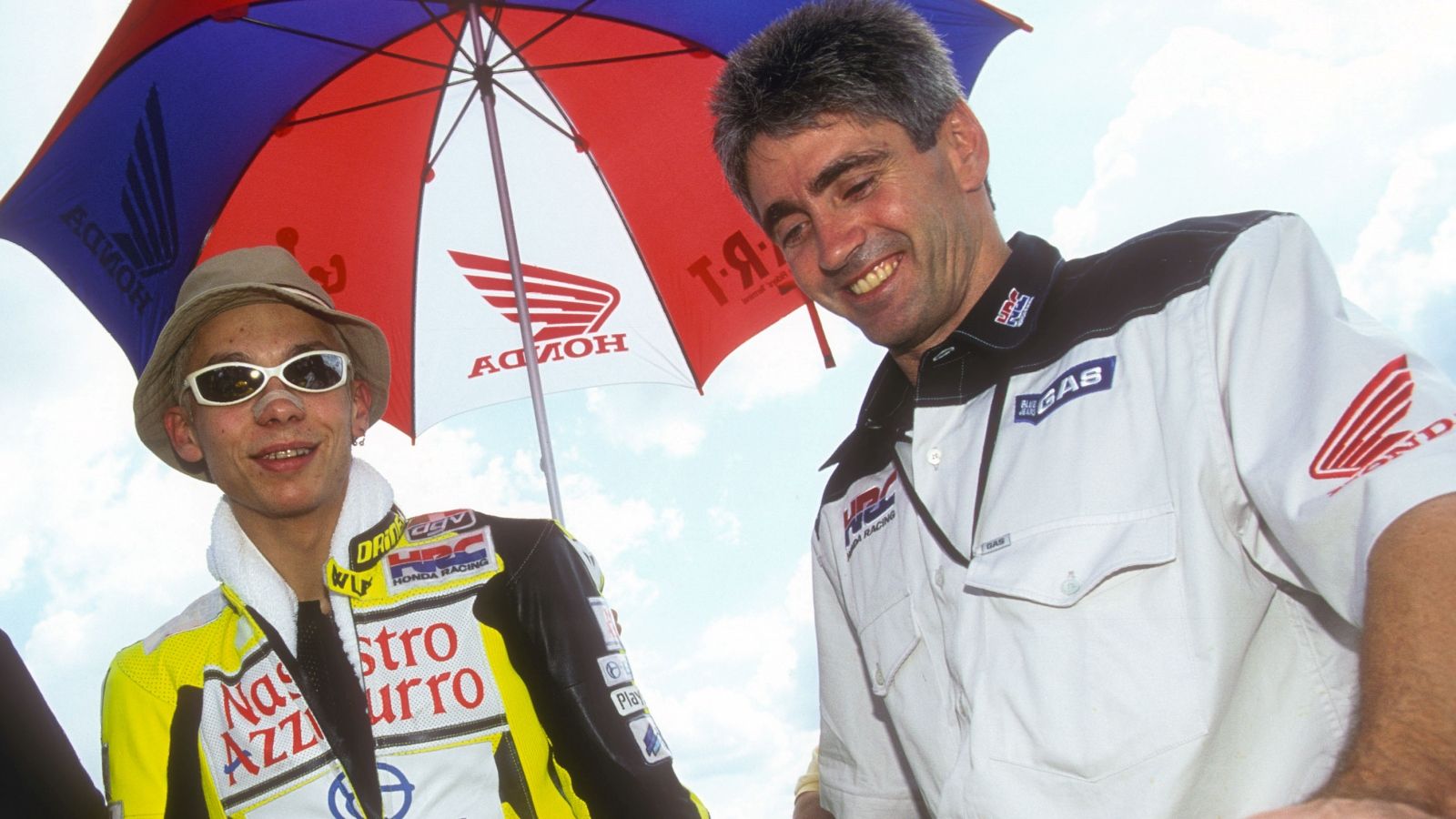 Valentino Rossi y Mick Doohan