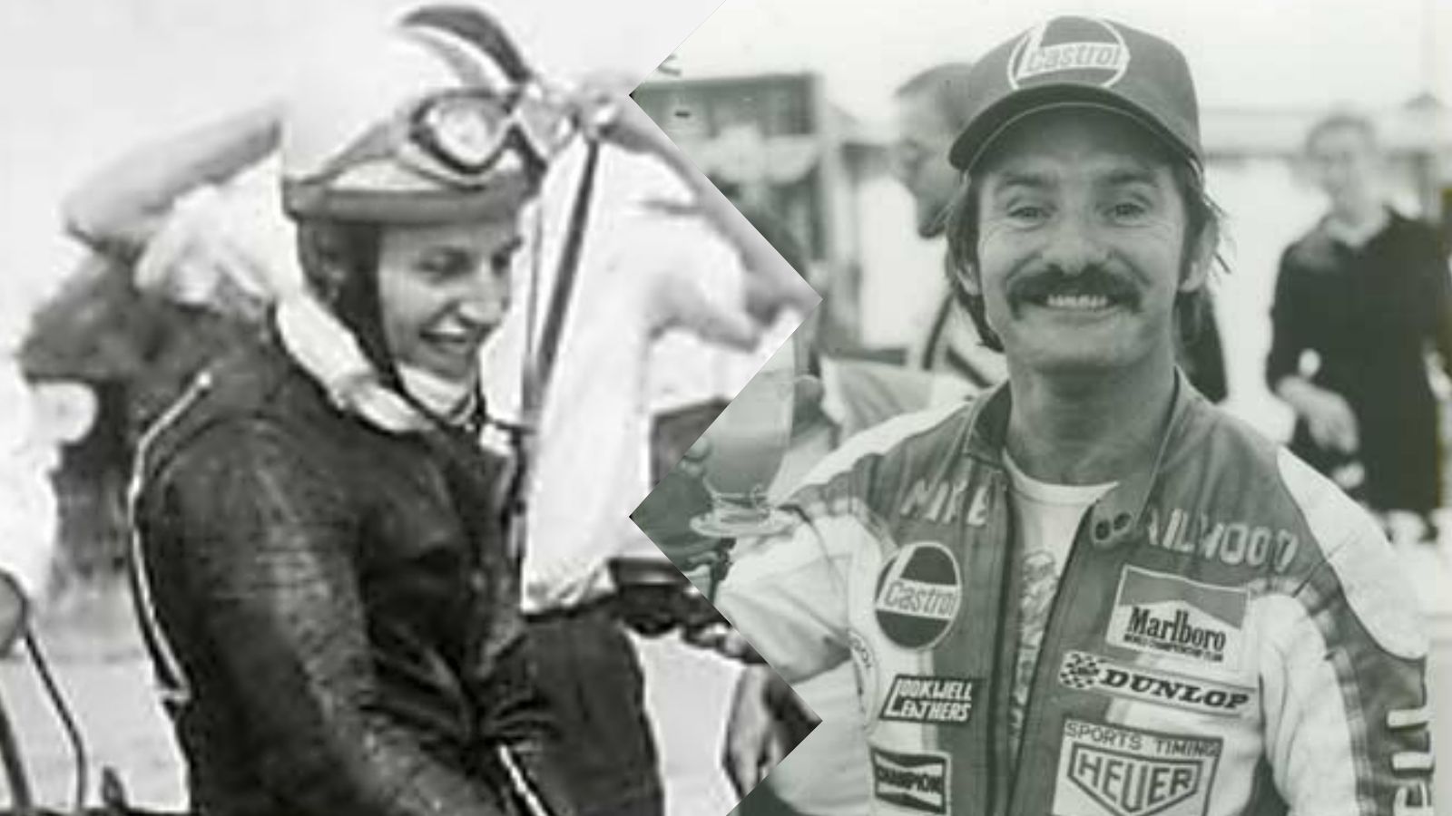 John Surtees y Mike Hailwood