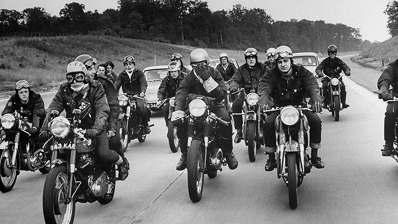 El origen de las café racer