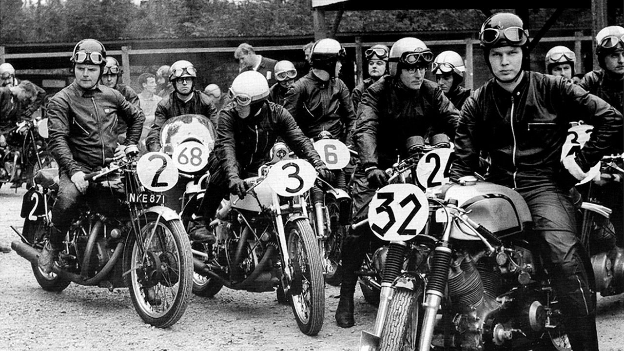 El origen de las café racer