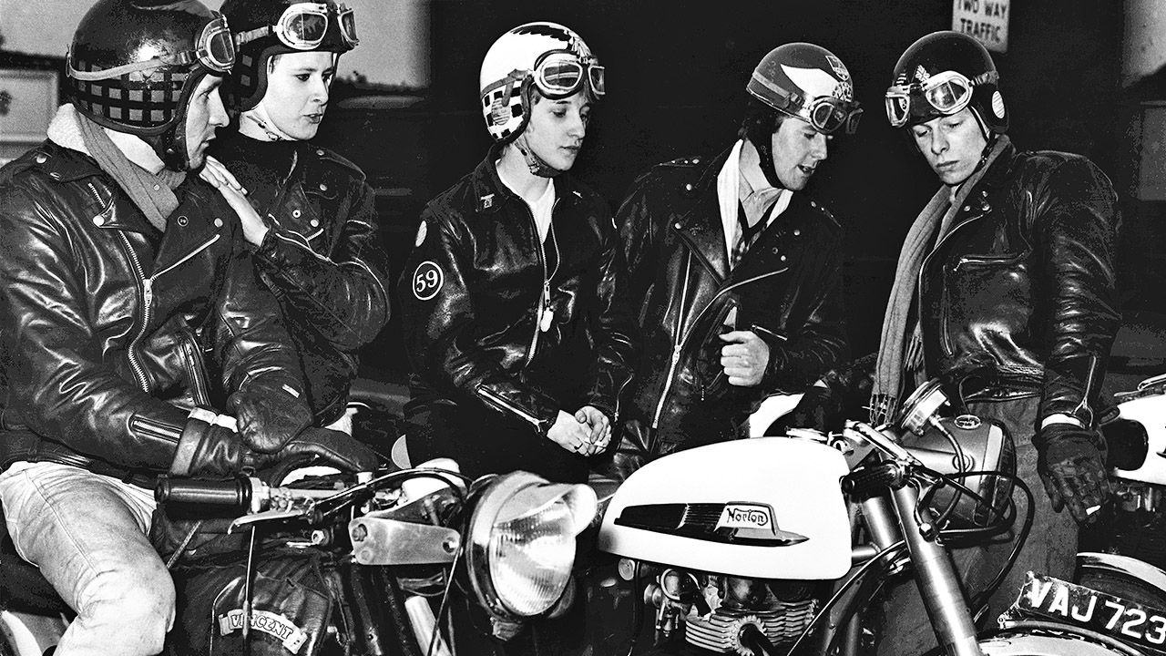 El origen de las café racer
