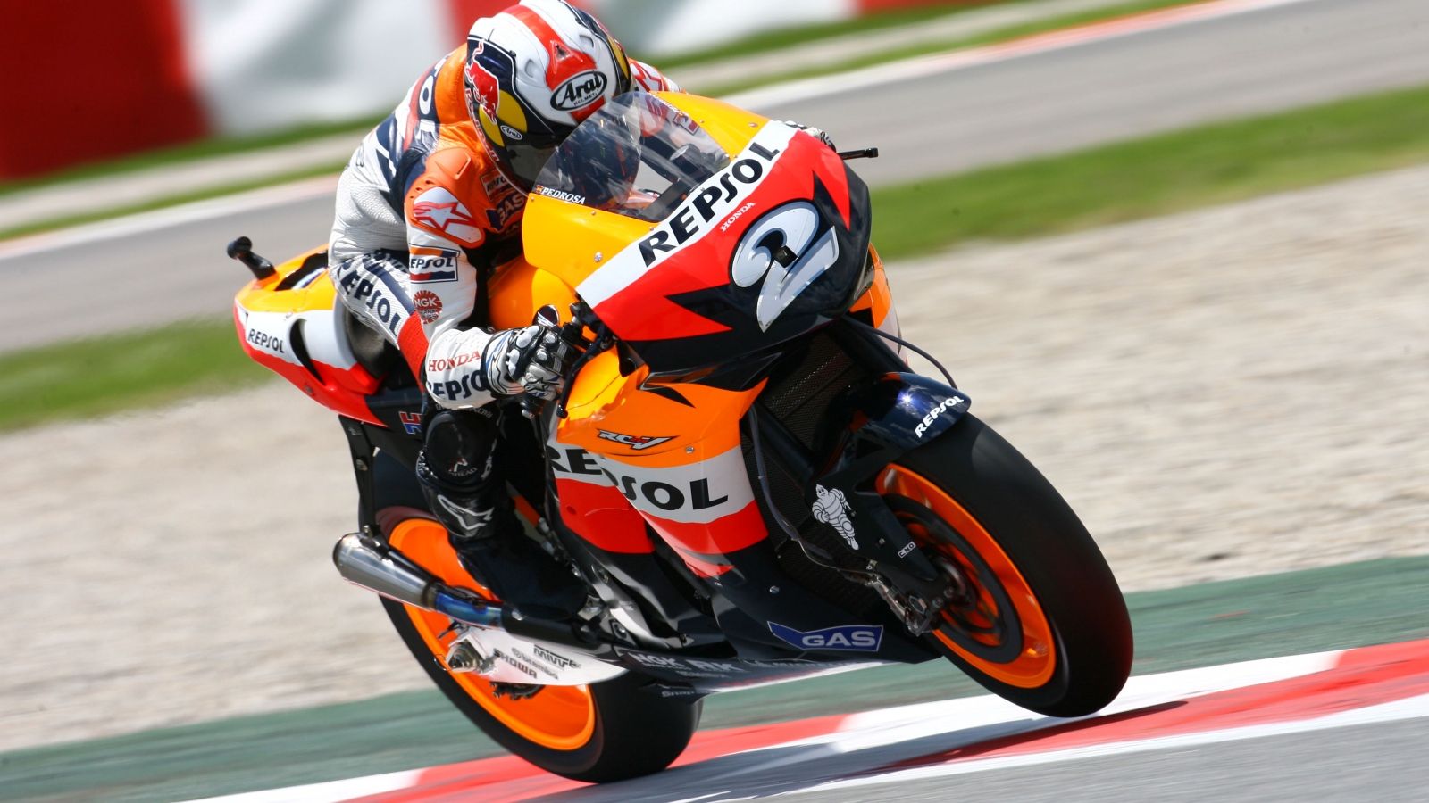 Dani Pedrosa logró tres subcampeonatos en la categoría reina (Foto: Gold & Goose).