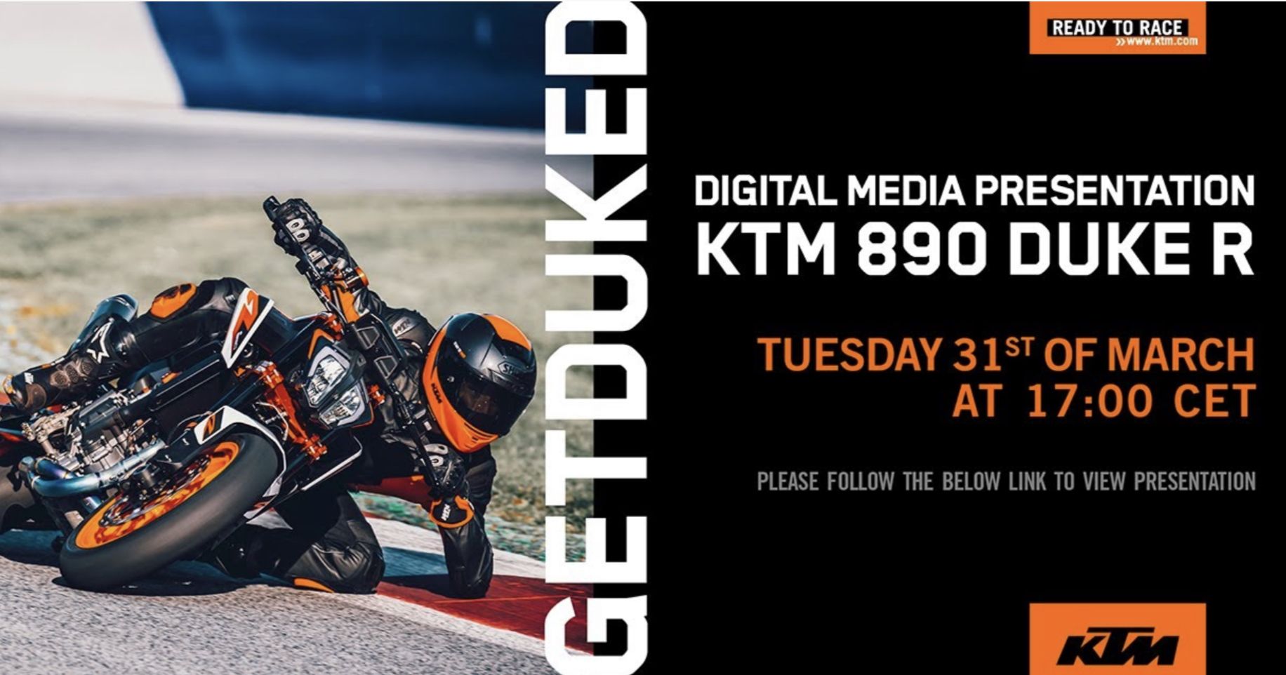 Sigue en directo la presentación de KTM 890 Duke R 2020