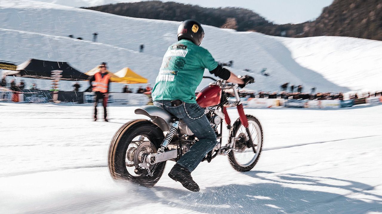 Espectáculo en la nieve