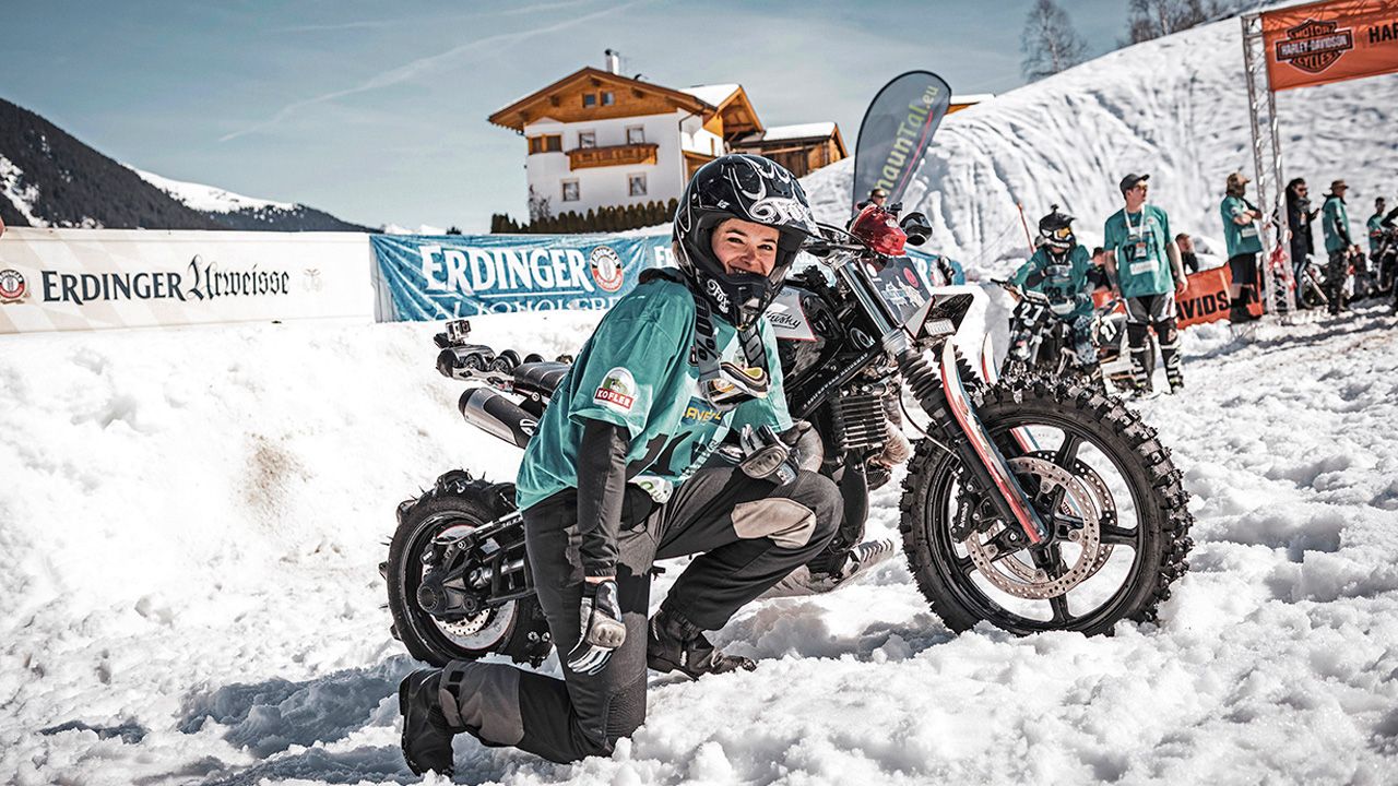 Espectáculo en la nieve