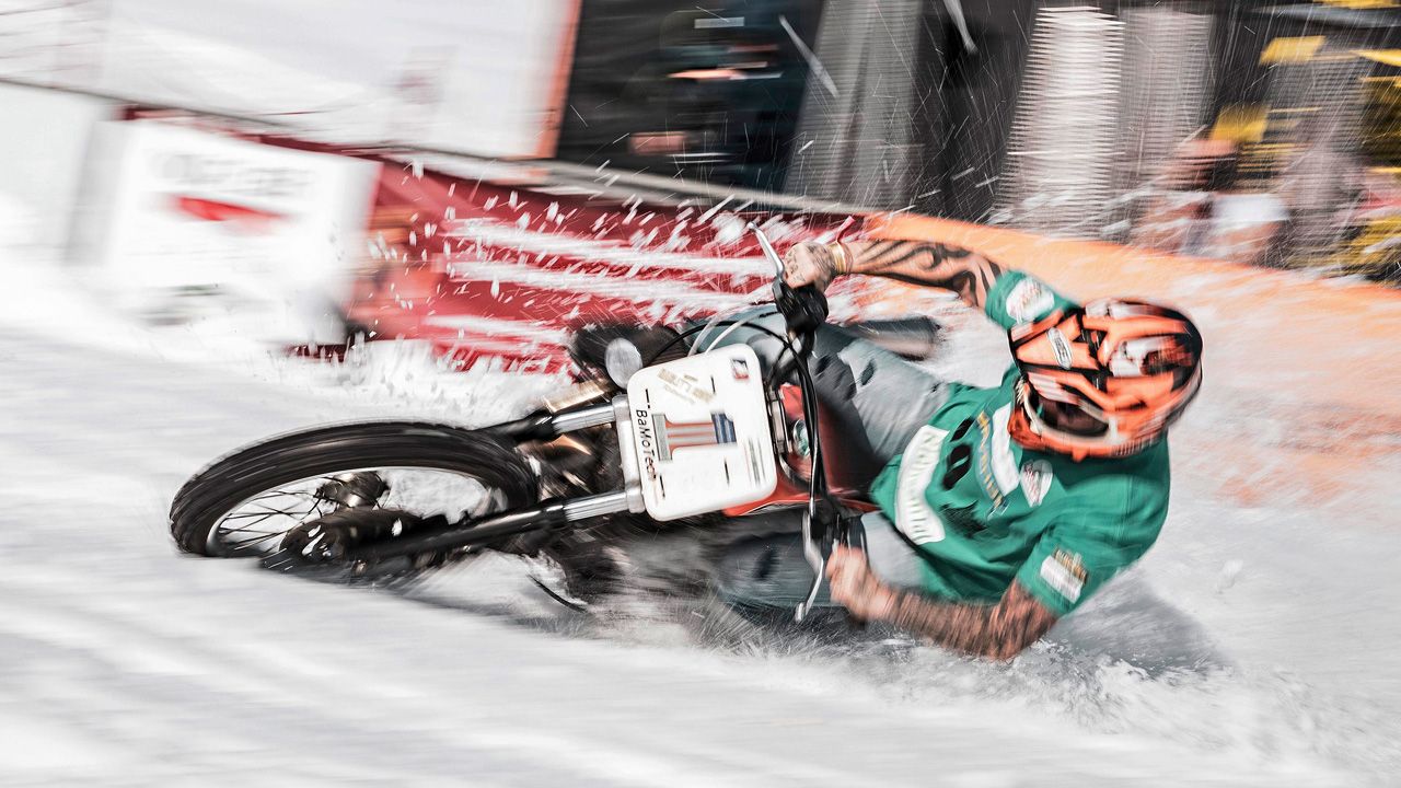 Espectáculo en la nieve