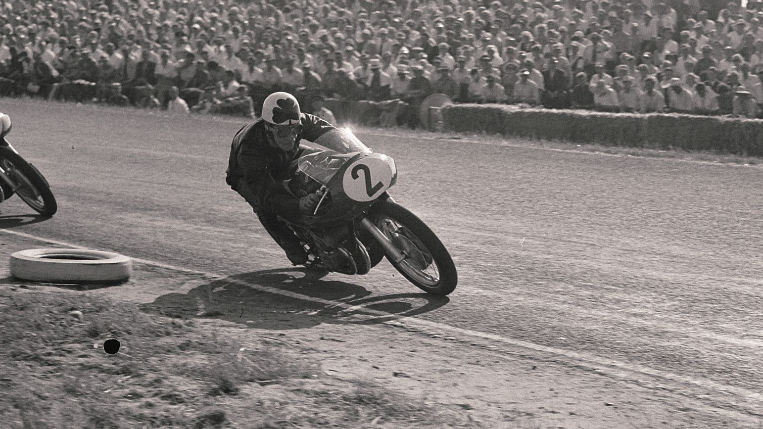 Reg Armstrong en Assen 1955.