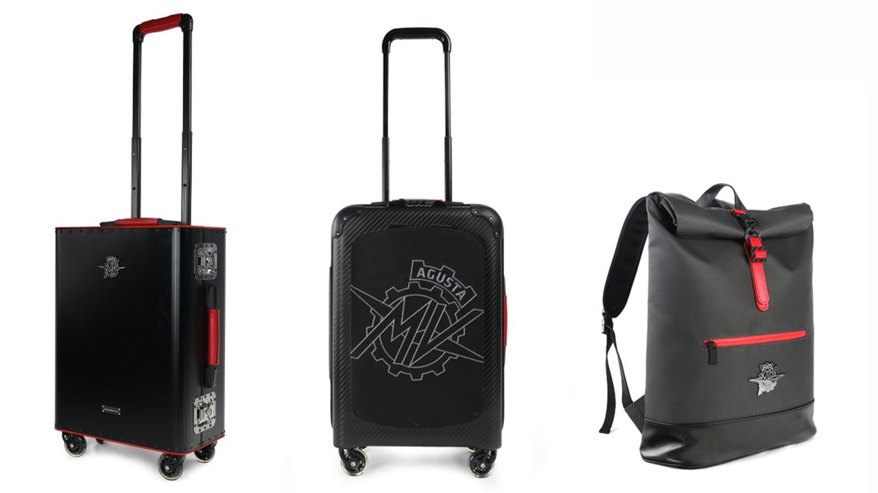 Nueva línea de accesorios de viaje de MV Agusta