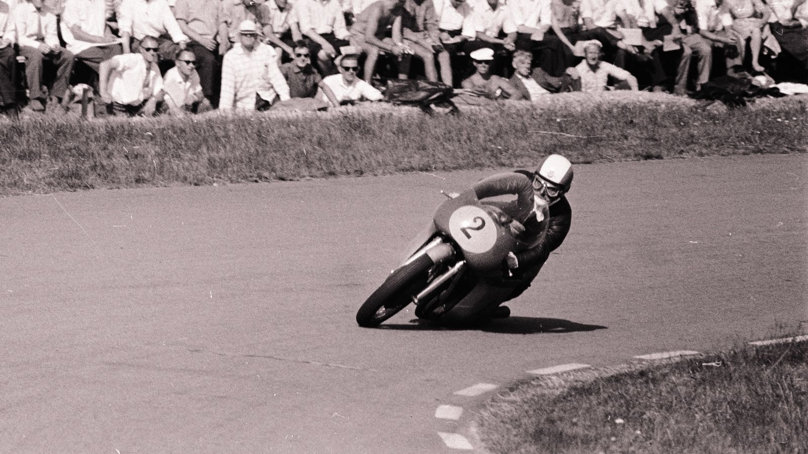 Remo Venturi el día de su victoria en el TT de Assen de 1960.