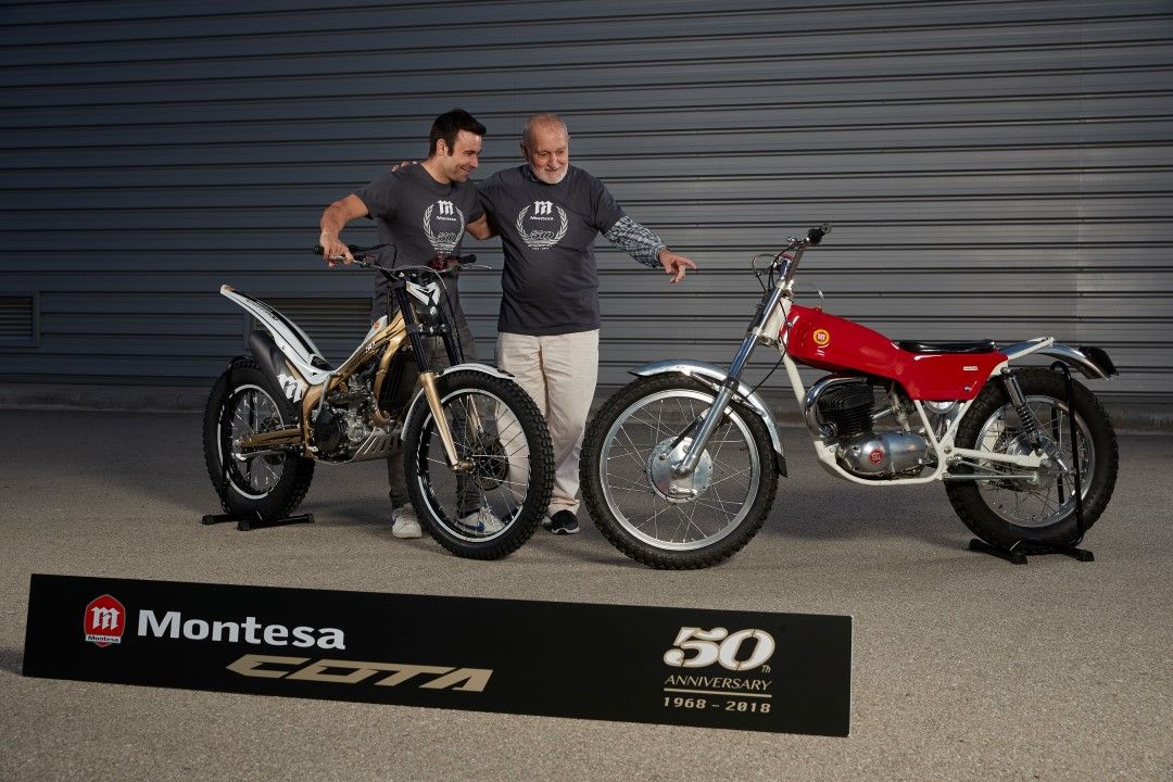 Galería de fotos pilotos Montesa Toni Bou y Pere Pi