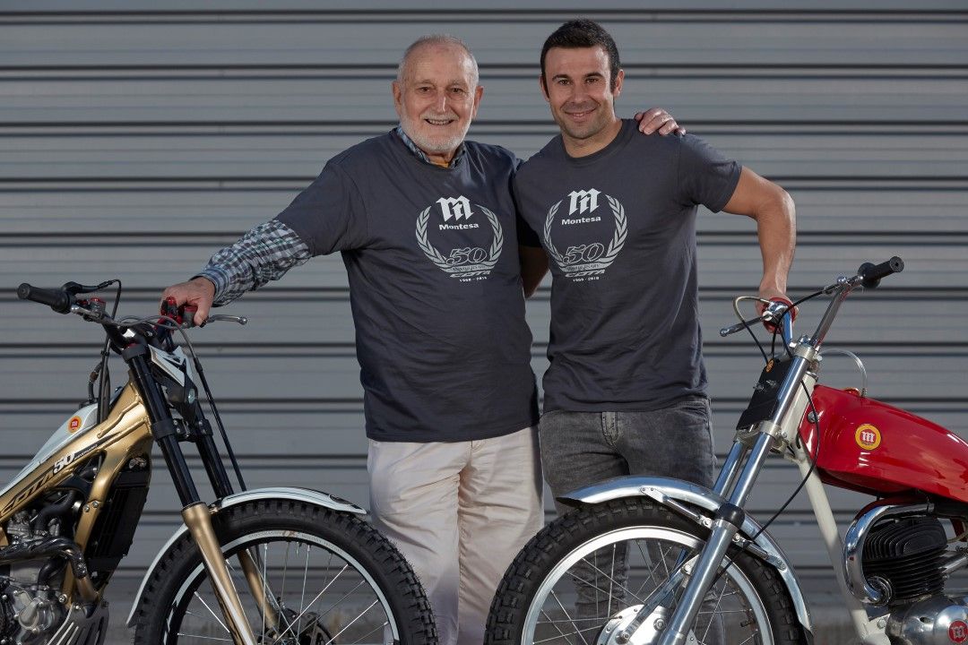 Galería de fotos pilotos Montesa Toni Bou y Pere Pi