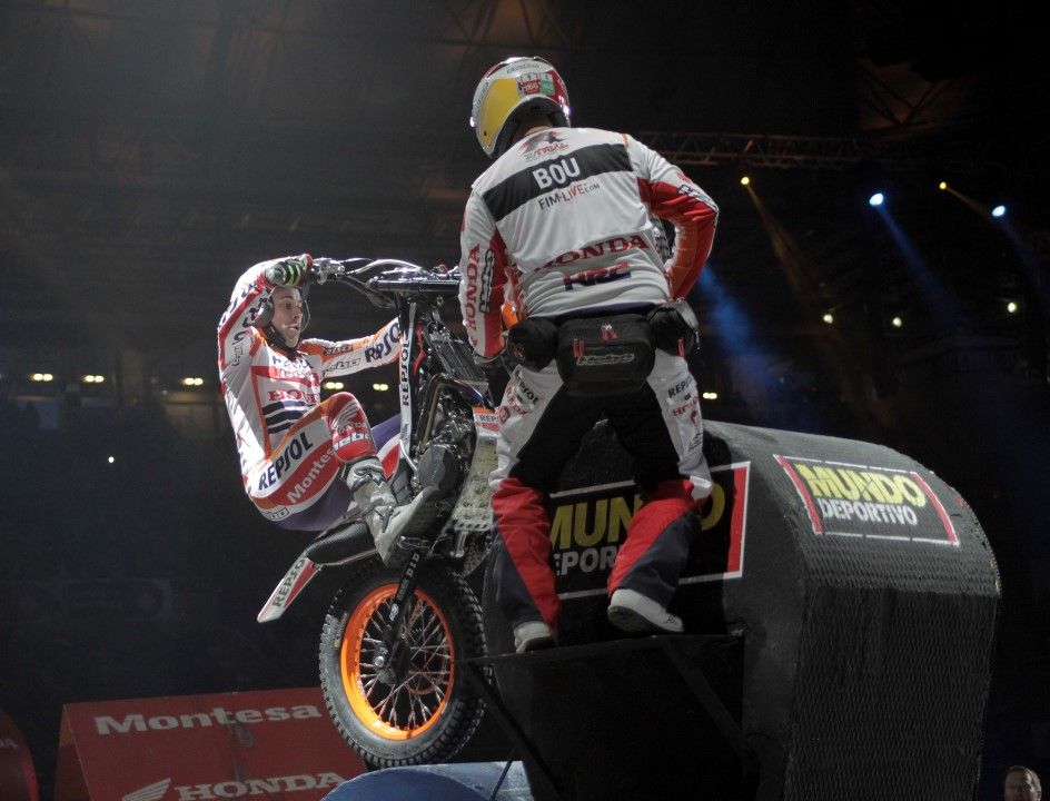 Galería de fotos pilotos Montesa Toni Bou y Pere Pi