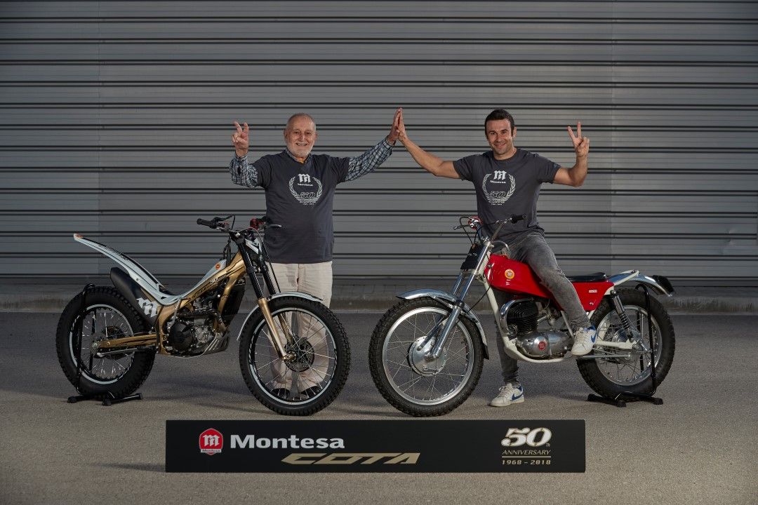 Galería de fotos pilotos Montesa Toni Bou y Pere Pi