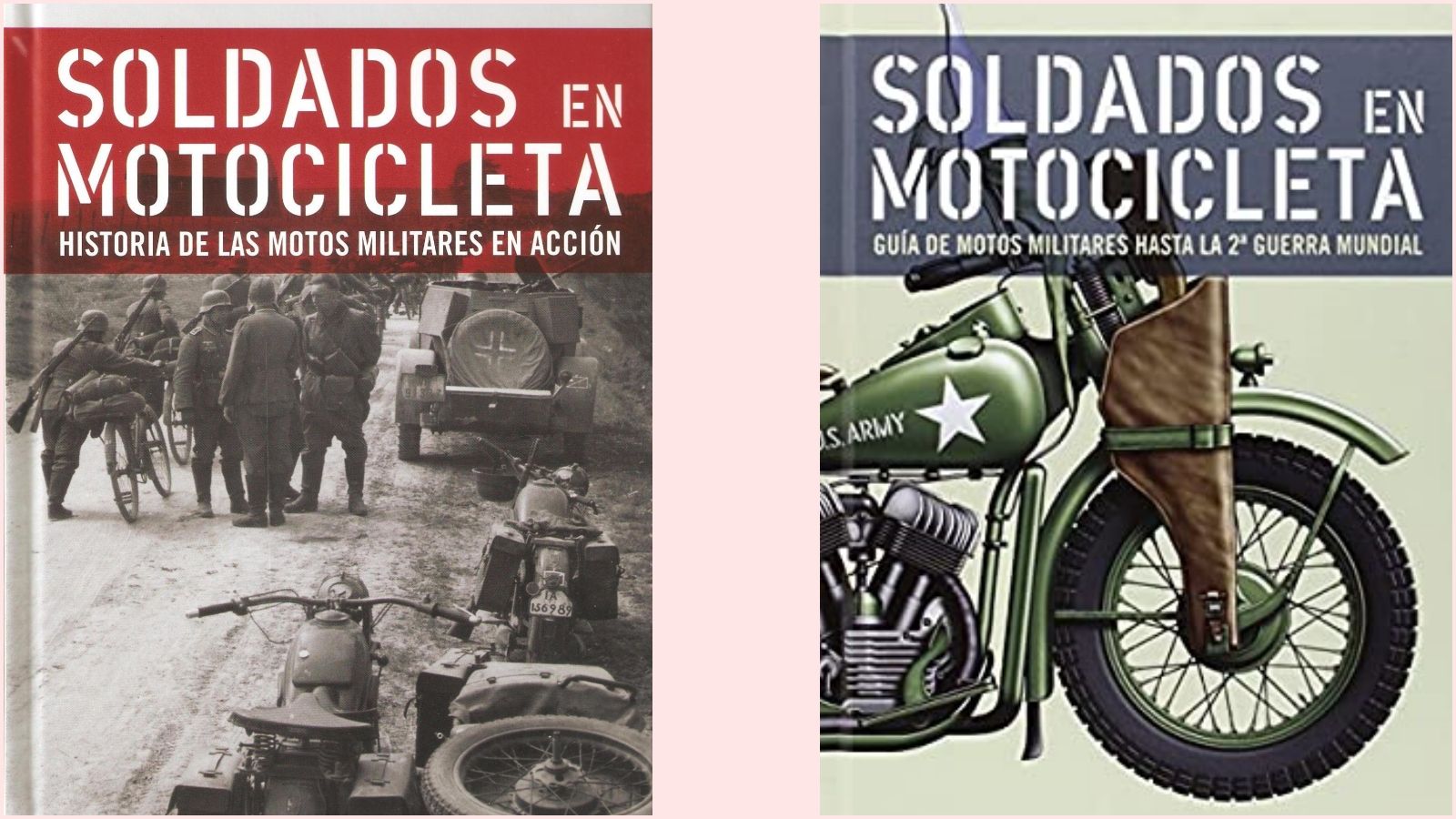 Soldados en motocicleta / Bartolomé Arenas