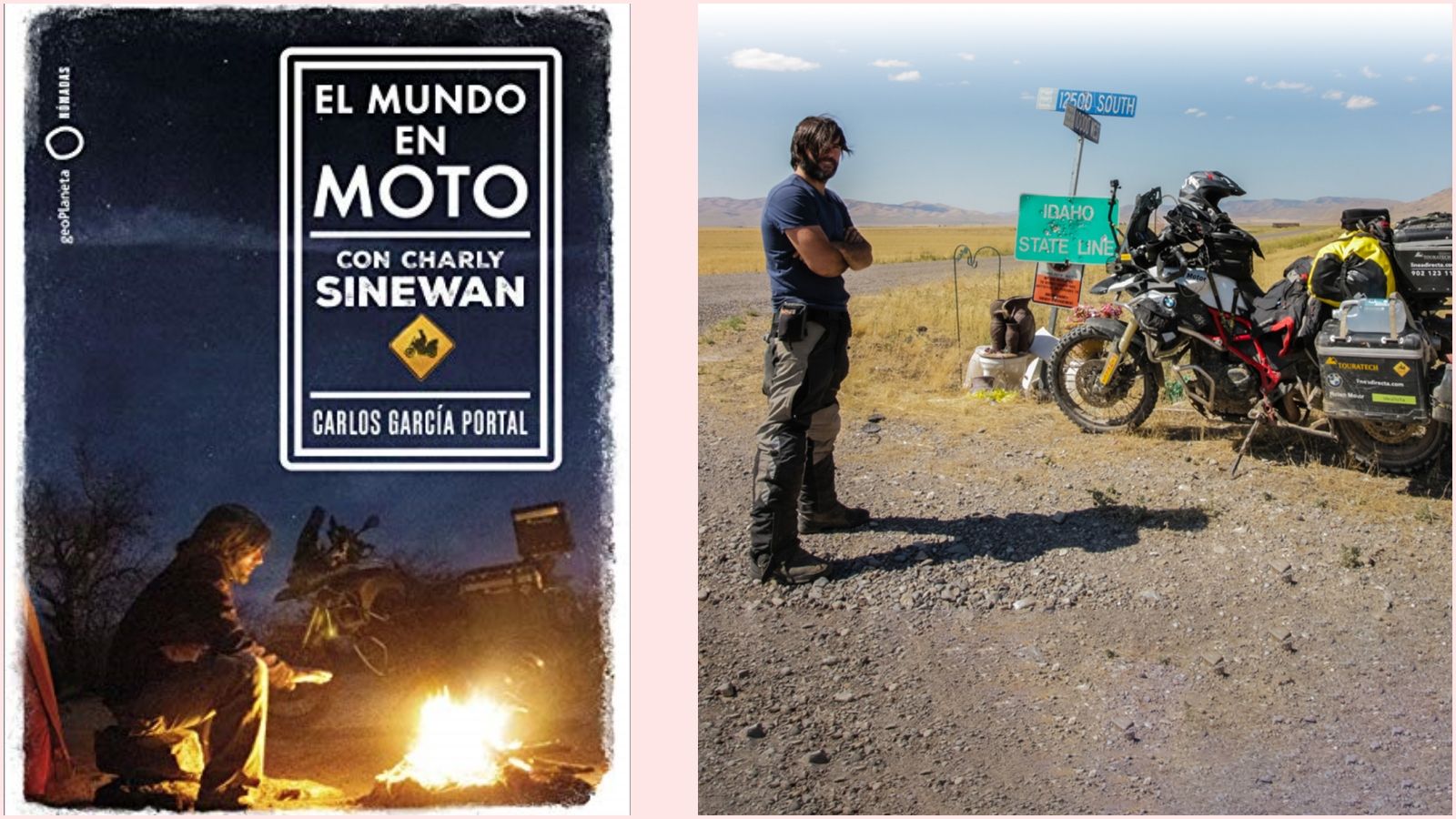 El mundo en moto con Charlie Sinewan / Carlos García Portal