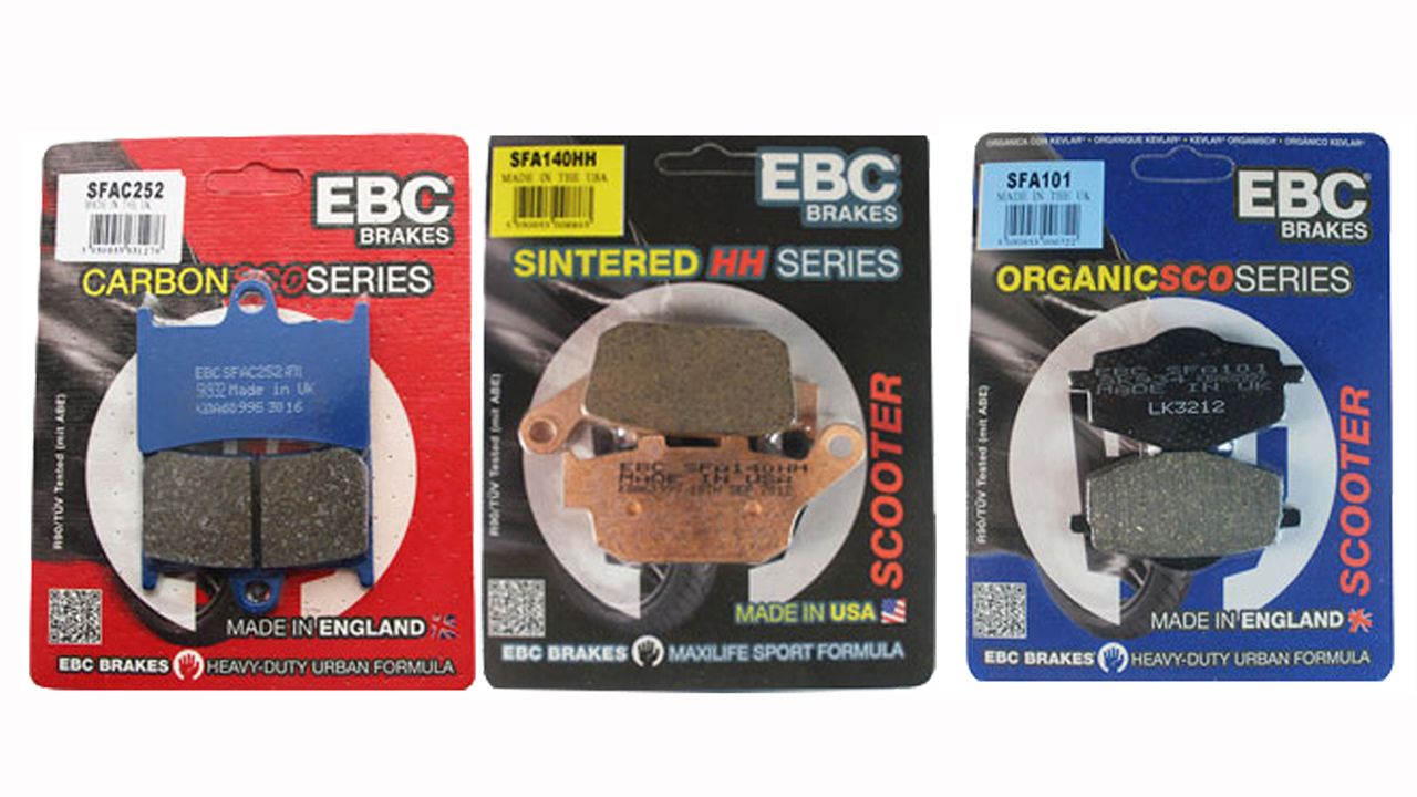 Pastillas de freno EBC Scooter Series
