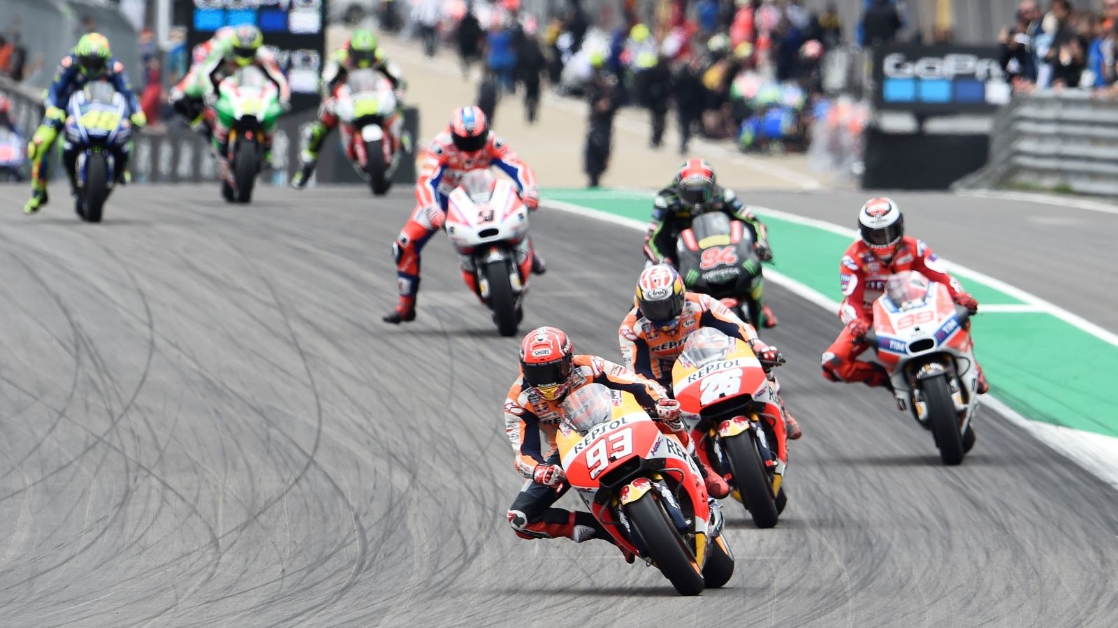 La década perfecta de Marc Márquez en Sachsenring