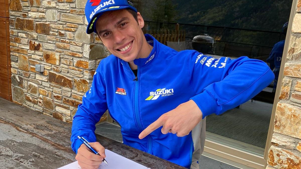 Joan Mir renueva con Suzuki hasta MotoGP 2022