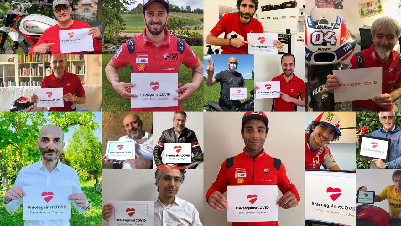 Ducati, solidaria con la sanidad italiana frente al COVID-19