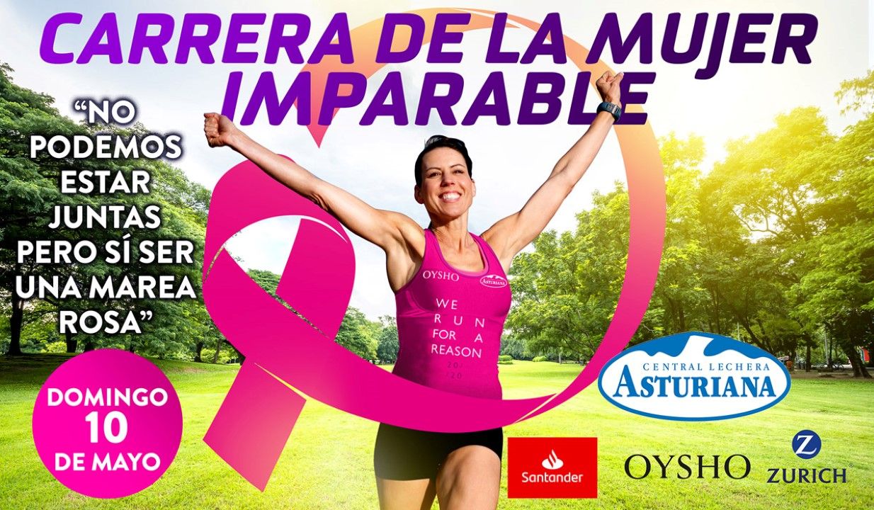 La Marea Rosa de la "Carrera de la Mujer Imparable" vuelve a las calles de España