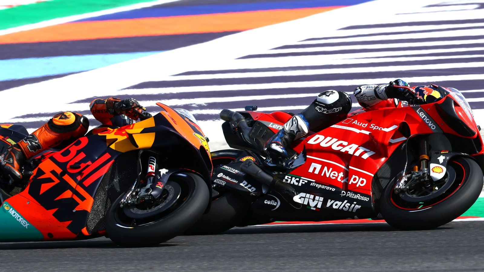 Andrea Dovizioso y Pol Espargaró (Foto: Gold & Goose).