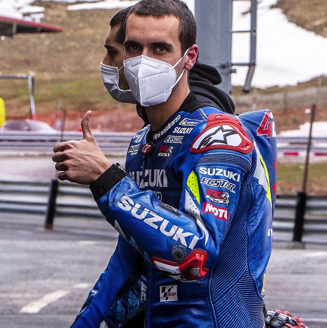 Álex Rins y Tito Rabat vuelven a entrenar en Andorra