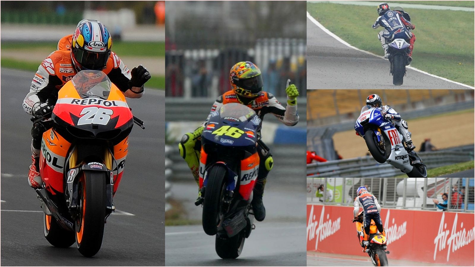Las victorias más abultadas en la era MotoGP