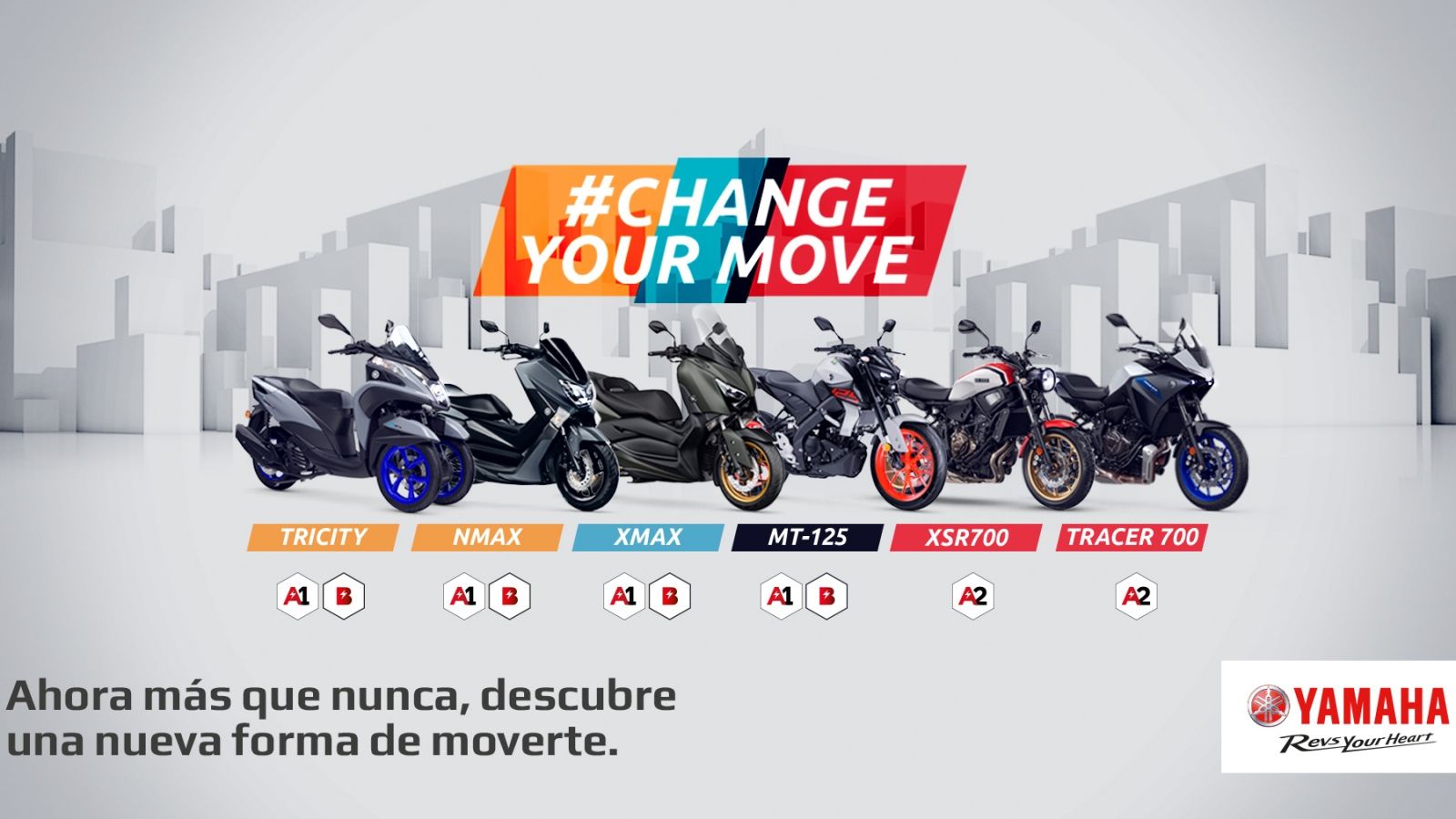 Yamaha lanza una promoción de ventas para promover la moto en la nueva movilidad