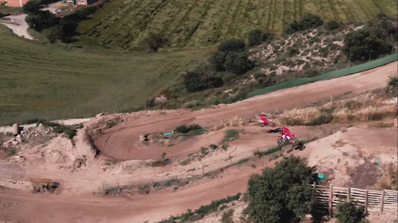 Marc Márquez y Álex Márquez, Honda CRF450