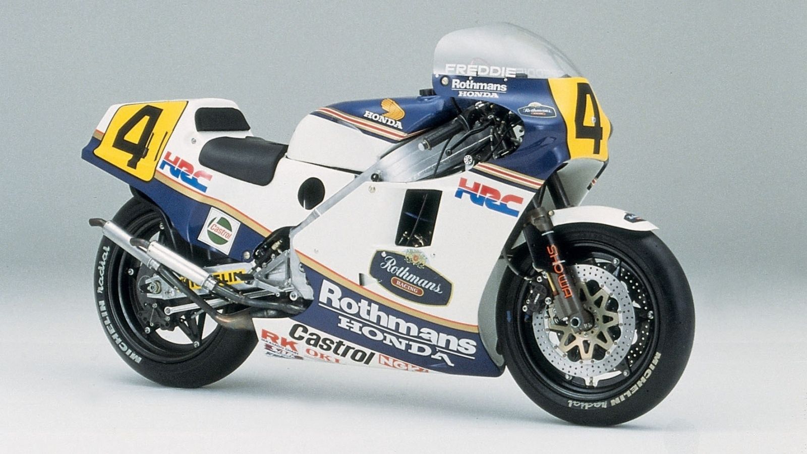 Todas las motos de Honda en la historia de 500cc y MotoGP 