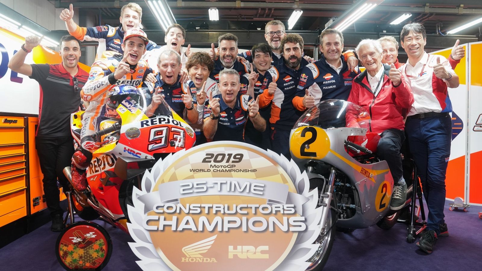 Todas las motos de Honda en la historia de 500cc y MotoGP 