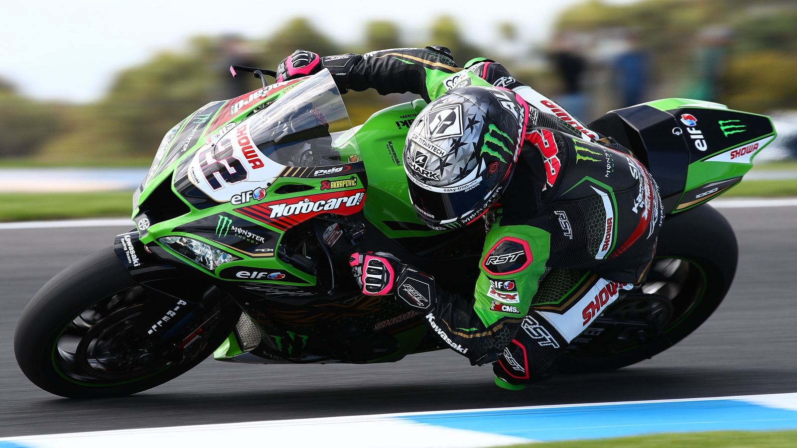 Alex Lowes durante la ronda de Australia en Phillip Island (Fotos: Gold & Goose).