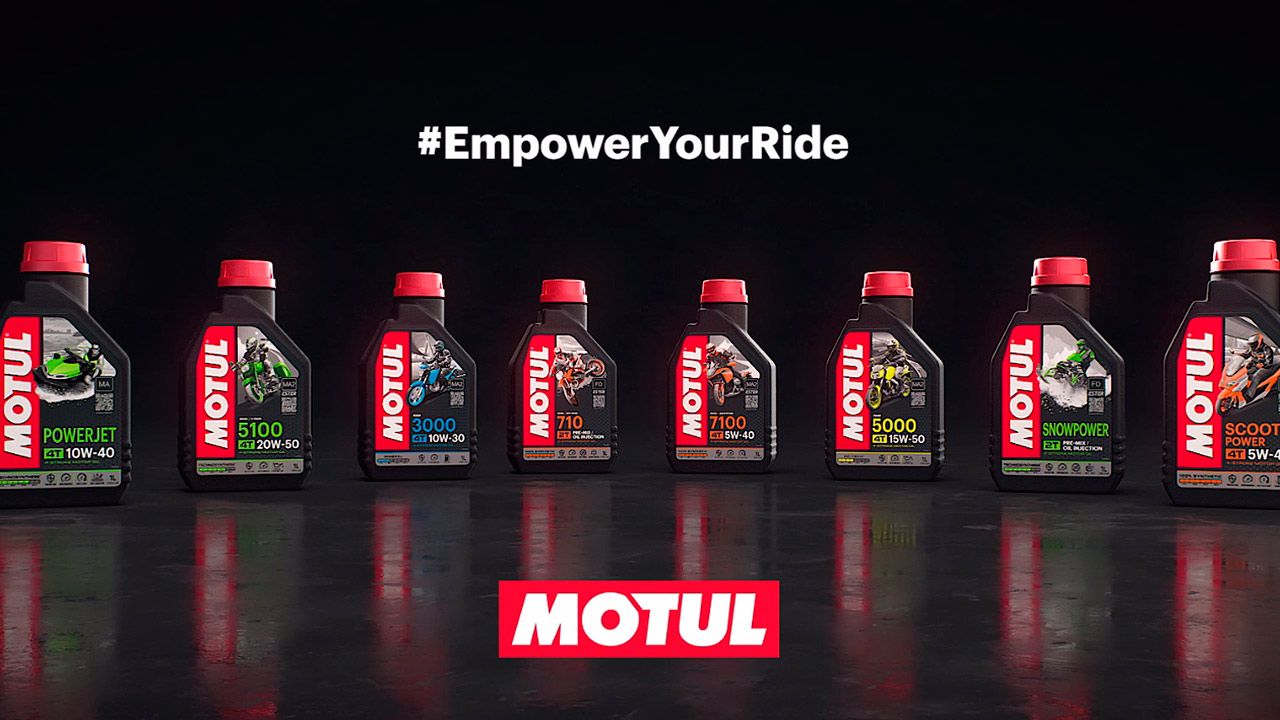 Motul actualiza la imagen de su gama Powersport