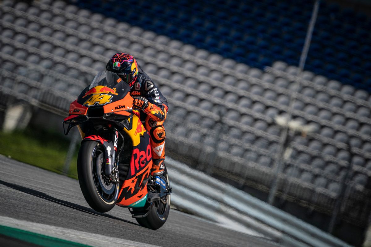 Test KTM MotoGP 2020 Red Bull Ring Dani Pedrosa y Pol Espargaró