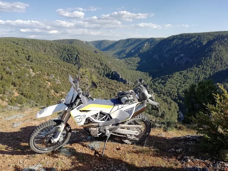 La Alcarria y el Alto Tajo con la Husqvarna 701 Enduro. Fotos