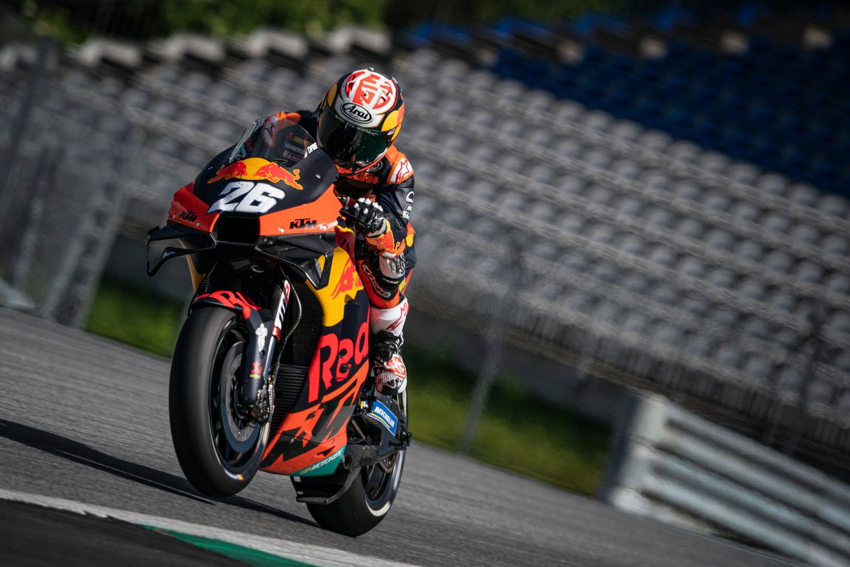 Test KTM MotoGP 2020 Red Bull Ring Dani Pedrosa y Pol Espargaró