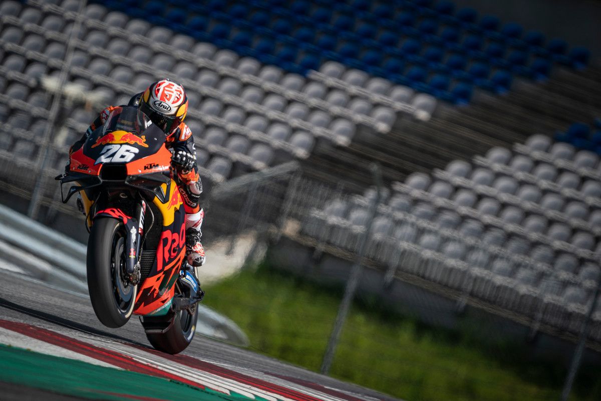 Test KTM MotoGP 2020 Red Bull Ring Dani Pedrosa y Pol Espargaró