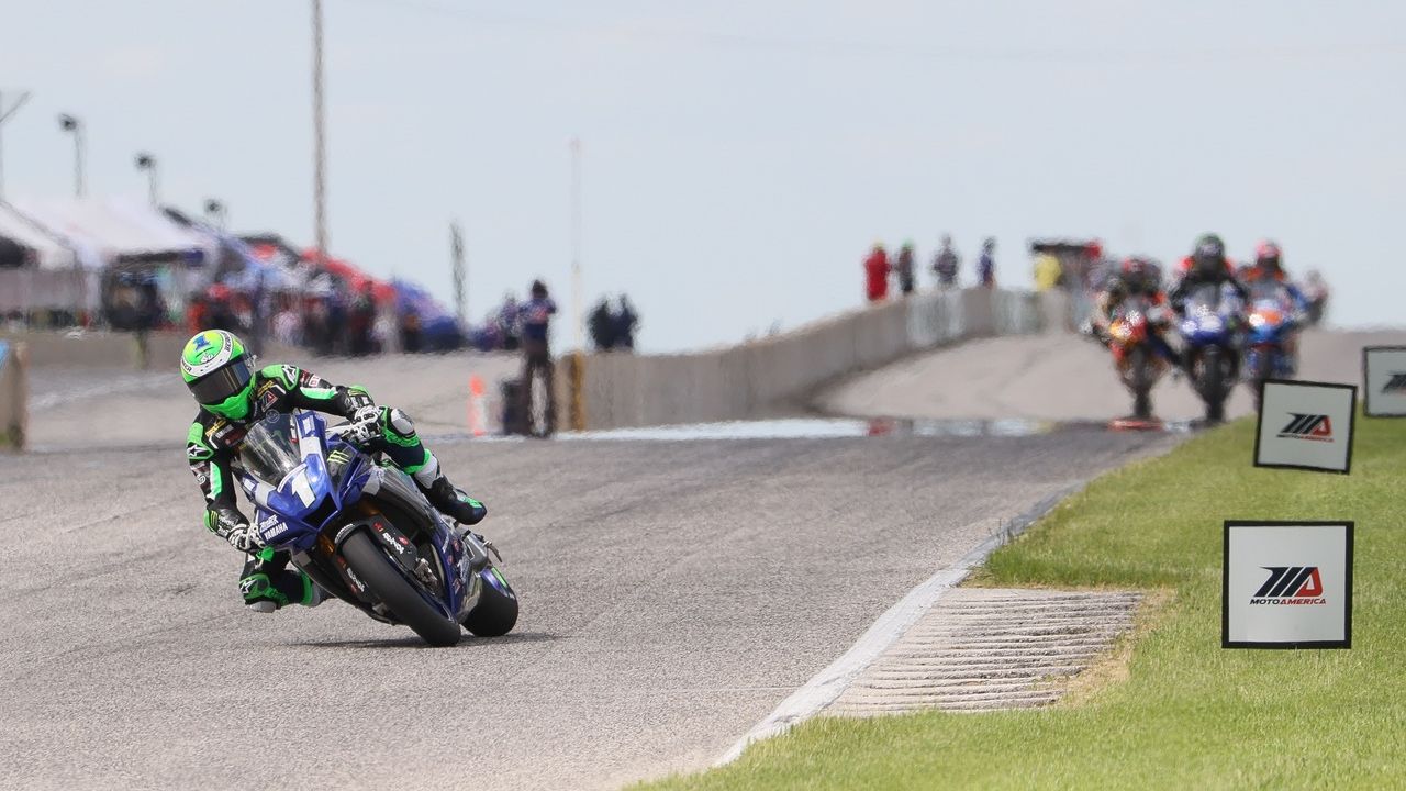 Cameron Beaubier se ha mostrado muy superior durante todo el fin de semana (Fotos: MotoAmerica / Yamaha).