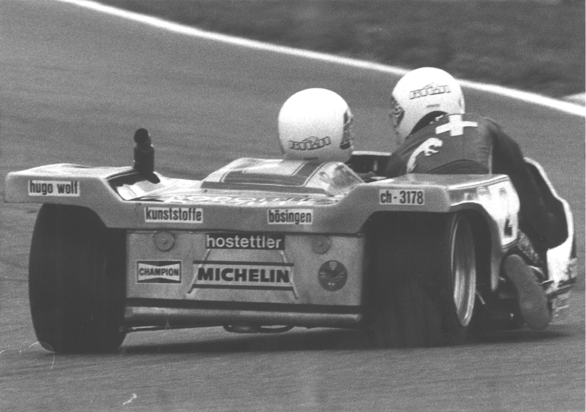 Biland-Williams fueron campeones en 1978 con el revolucionario y polémico sidecar BEO.