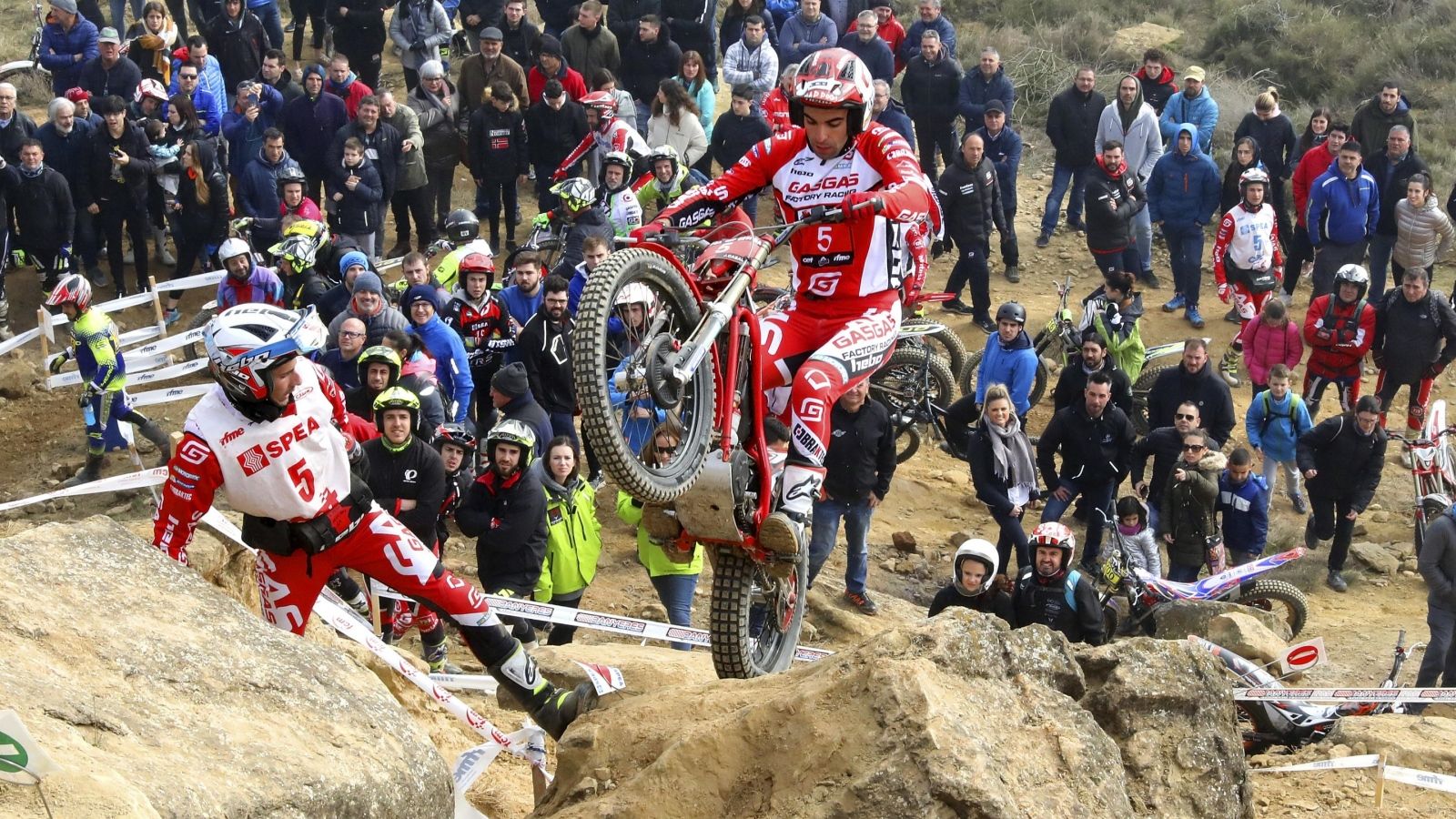 Jorge Casales es el actual líder tras su triunfo en Aitona (Foto: RFME).