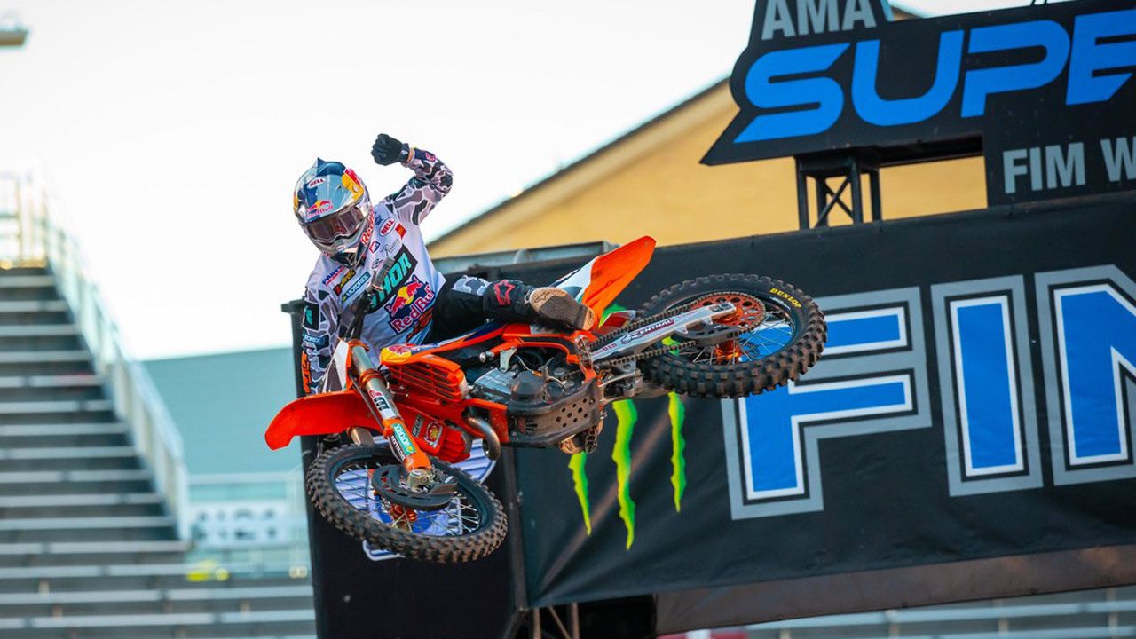 Supercross Salt Lake City 4: recital de Cooper Webb 